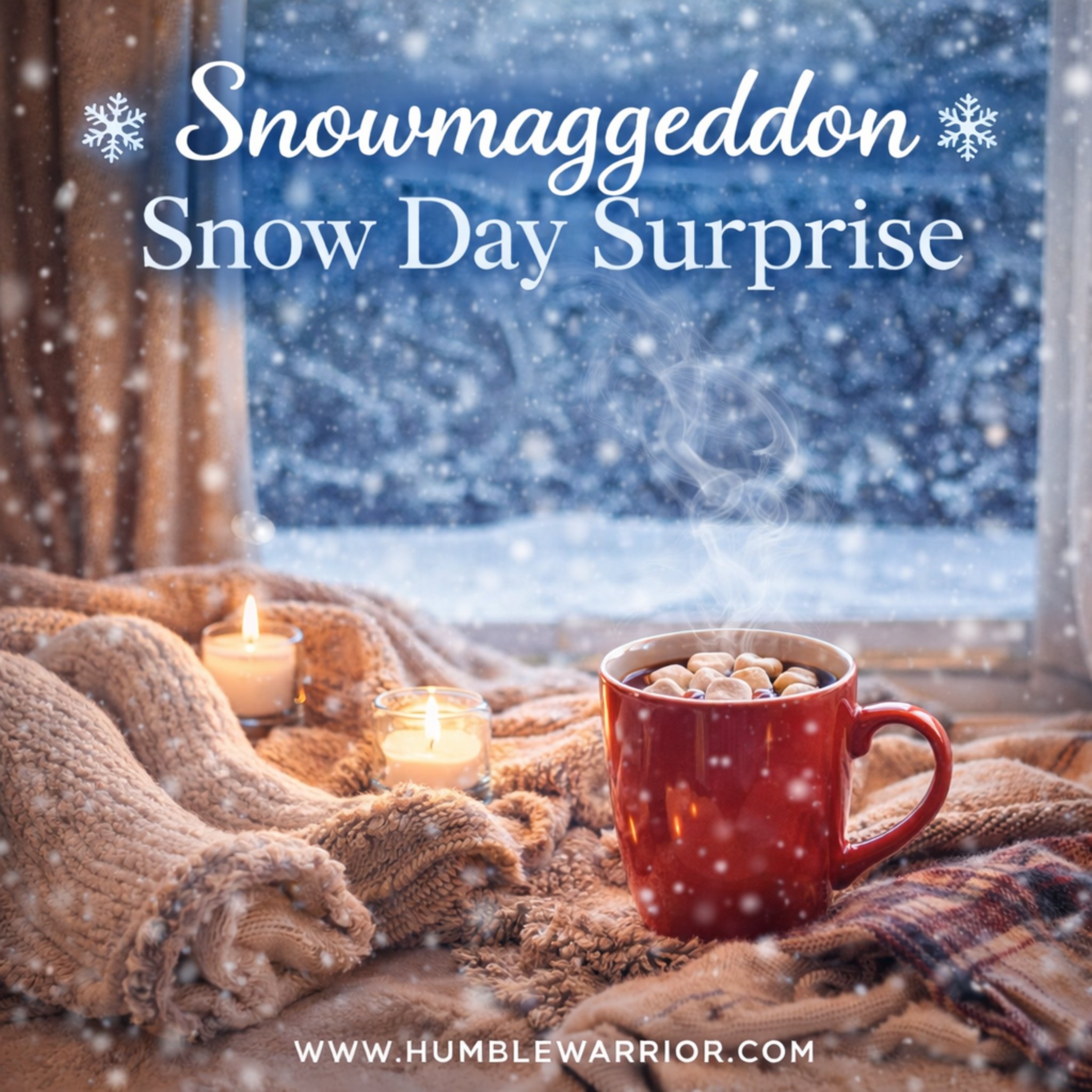 ❄️☃️ Snowmaggedon Snow Day Surprise!